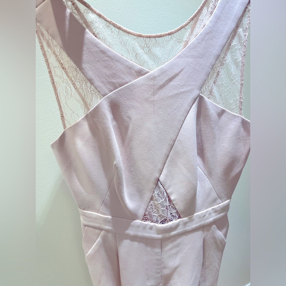 Blush rose romper